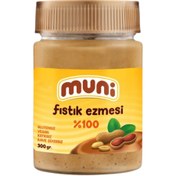 Resim MUNİ %100 Fıstık Ezmesi 300g 