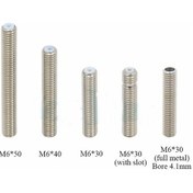 Resim 3D Yazıcı Paslanmaz Çelik Boğaz Teflon Tüplü M6x30Mm 1 Adet 