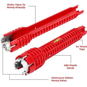 Resim Titi 6116 Çok Fonksiyonlu Musluk Lavabo Batarya Montaj Anahtarı 