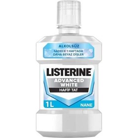 Resim Listerine Ağız Bakım Suyu Advanced White Hafif Tat 1000ml 