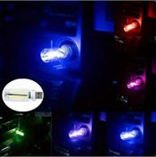 Resim Willowhaven Araç İç Led Aksesuarları, Dokunmatik Dekoratif Usb Gece Lambası, Mor 1 Adet 