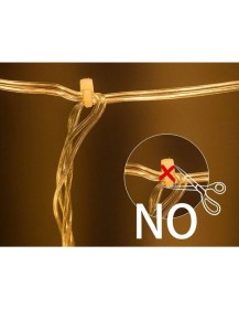 Resim HİDZ Hidz Perde LED Yıldız Dekorlu 