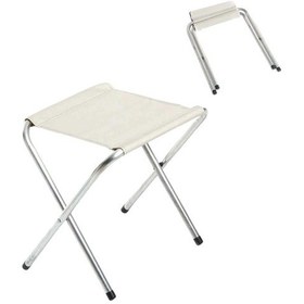 Resim Funky Chairs Katlanabilir Kamp Taburesi - Krem-1498 Siyah - Siyah 