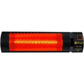 Resim evotech Evo Rs 1500 Infrared Açık Alan Isıtıcı, 1500 Watt, Uzaktan Kumandalı, Ip65 