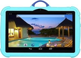 Resim Q8 7 inç Çocuk Tablet IPS Ekranı 1024 * 600 Çözünürlük 1GB8GB Bellek Android 6.0 WiFi/BT Bağlantısını Destekler Mavi AB Tak Doomun 