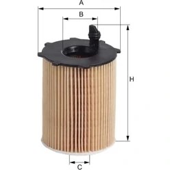 Resim HENGST Mını Yağ Filtresi 9HZ [MINI-R56] 