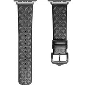 Resim Polham Businessloop Gerçek Deri iOS Uyumlu Watch 38 40 41mm İçin Kordon Kayış, Tüm Ciltlere Kayış 