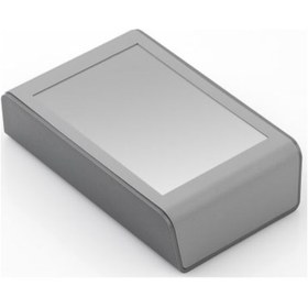 Resim Elektronik Proje Kutusu (Ölçüleri: 68,6X110X28Mm) - Koyu Gri 
