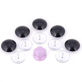 Resim Nevto Nevresim Tokası En fazla 3 cm Kalinlikta 1 adet INCE Yorgan-Battaniye icin Siyah 