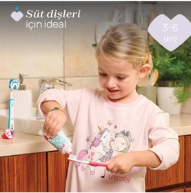 Resim Chicco 2'Li Diş Fırçası 3-6 Yaş - Mavi - Mavi-Yeşil / Standart 