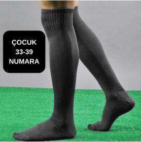 Resim GAZELMANYA Çocuk Futbol Maç Çorabı 33-39 Futbol Tozluk Futbol Halısaha Çorabı Çocuk Konç Halı Saha Çorabı 