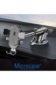 Resim Microcase 360 Derece Döner Araç Içi Vantuzlu Telefon Tutucu Gövde Üstü Ve Cam - Al3734 