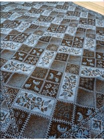 Resim Savan Dokuma Halı Örtüsü 6m² 200 300 Kale Turkuaz 