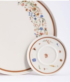 Resim Maxx Doria Daisy 6 Kişilik 28 Parça Kahvaltı Takımı Pa2041 Desenli 