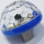 Resim Xiyu Shop Mavi Carctr Yeni Led Usb Araba Atmosfer Işığı Dj Rgb Mini Renkli Müzik Ses Kontrol Lambası Iç Araba Dekoratif Lamba Ortam Işığı (Yurt Dışından) 