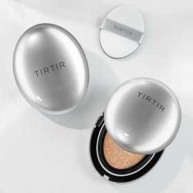 Resim TIRTIR - Mask Fit AURA Cushion (Uzun Süre Parlaklığını Koruyan Kusursuz Kapatıcı Yarı Parlak Bitişli Cushion Fondöten) 18g (%50 İndirimli) - #24W SOFT BEIGE 