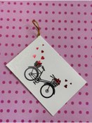 Resim demontecraft Hediye kartı not karti 6.5x9.5 ölçü 1 adet 