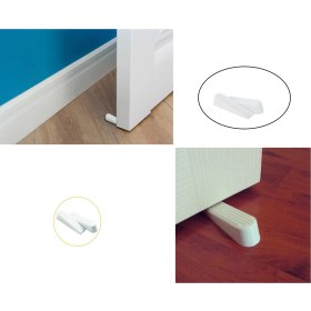 Resim Kapı Stoperi - Kapı Altı Stoperi - Beyaz 2 Adet 