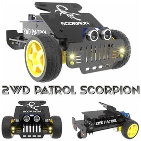 Resim 2WD Patrol Scorpion Araba - Arduino 