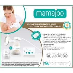 Resim Alkasaz Mamajoo Elektronik USB Tekli Göğüs Pompası 