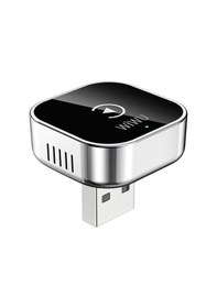 Resim Wiwu Wi-cp003 2in1 Carplay Usb Wireless Transmitter Adaptör Gümüş 