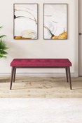 Resim Canisa Concept Canisa Pera Serisi Bench,gürgen Tam Isleket 1.sınıf Kumaş / Bordo-ceviz 