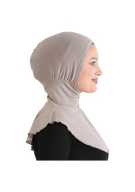 Resim Modish Group Kadın Boyunluklu Hijab Tesettür Pratik Spor Bone - Sarı Açık Vizon 