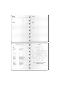 Resim Victoria's Journals Akademik Ajanda 2023-2024 Haftalık A5 14.8x21 Cm Çok Renkli 