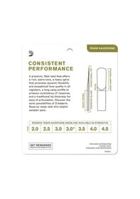 Resim D'addario Drs-k30 Reserve Sampler Tenor Saksafon Kamışı No: 3.0 / 3.5 Profesyonel - Deneme Paketi İki Farklı Sertlikte Profesyonel Deneme İmkanı 
