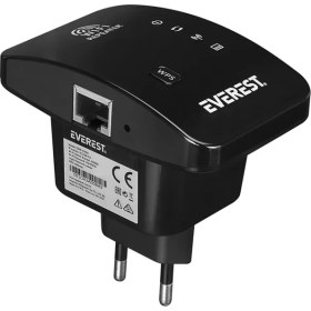 Resim Renas Store Everest EWR-N300 2.4ghz 300MBPS 1xwan/lan Port Dahili Antenli Repeater+Ap Kablosuz Menzil Genişleti 
