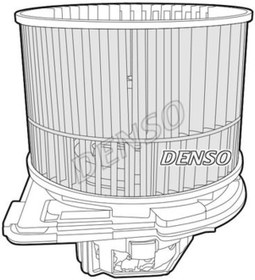 Resim DENSO DEA20002 Kalorifer Motoru Vectra B Klimali 1.6 / 1.8 / 2.0 99 1845055 (WE553696) 