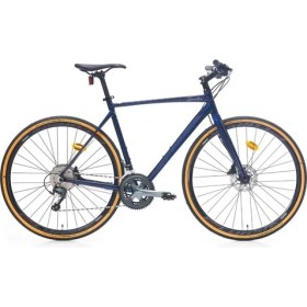 Resim Carraro Sportıve x Erkek Şehir Bisikleti 540H Hd 28 Jant 20 Vites Lacivert Açık Turuncu Gümüş 
