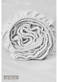 Resim Çizgili Çift Kişilik Lastikli Çarşaf %100 Pamuk,83 Tel 