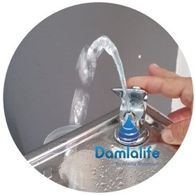 Resim Damlalife Gemi Tipi Soğuk Su Sebil 18/10 Krom Nikel Paslanmaz 