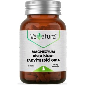 Resim Venatura Magnezyum Bisglisinat 120 Mg 60 Kapsül 
