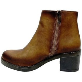 Resim Erbay 610 Nubuk Trend Fashion Kadın Bot Vizon 