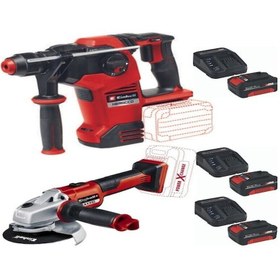 Resim Einhell Herocco 36/28 Kırıcı Delici + Axxio 125 MM Taşlama + 3 x 4.0 Set 