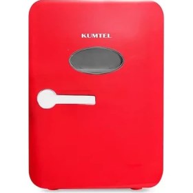 Resim Kumtel Kırmızı Mini İçecek ve Kozmetik Buzdolabı 