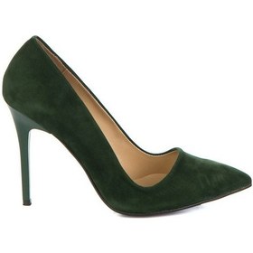 Resim Fox Shoes Yeşil Kadın Topuklu Ayakkabı 8922151902 
