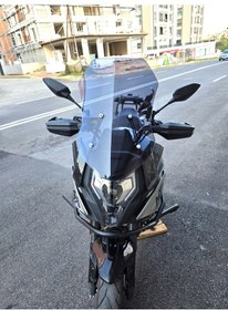 Resim Motocam Cf Moto 700 Mt Siperlik Ön Cam 2024-2025 Model 56cm Füme Renkli 4mm 