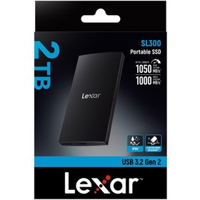 Resim Lexar 2TB SL300 USB 3.2 Gen 2 Portable SSD 