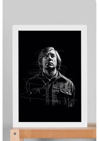 Resim Anton Chigurh Çerçeveli Tablo No Country For Old Men - Estetik Poster 