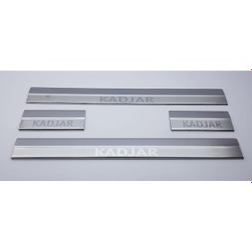 Resim Renault Kadjar Krom Kapı Eşiği 4 Parça 