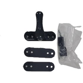 Resim Eva Plast Pvc Çocuk Kilidi Metal Antrasit 