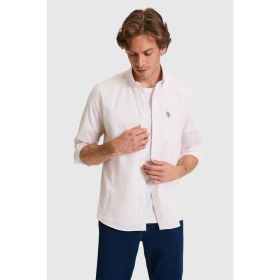 Resim U.s. Polo Assn. Erkek Açık Pembe Gömlek Desenli 50324781-VR078 