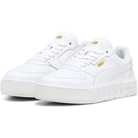 Resim Puma Cali Court Lth Wns Kadın Sneaker-beyaz Beyaz 