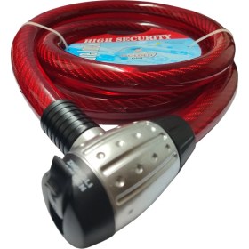 Resim Motosiklet Güçlendirilmiş Çelik Halat Kilit 25X2000 mm 