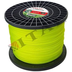 Resim Orac Tırpan Misinası Top 3.3mm 915 Mt Altı Köşe Fosforlu 