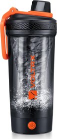Resim Galyum Elektrikli Shaker Şişe, 24 oz, USB-C Şarjlı, BPA İçermez, Tritan Gövde - Turuncu 