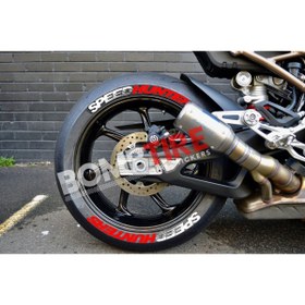 Resim Elioure 4 Adet Lastik Yazısı Yeni Model Kabartmalı Yazı 2.5 Cm Motor Ve Araçlar için 